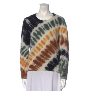 Minnie Rose Sweaters Minnie Rose Tie Dye Cashmere Pullover